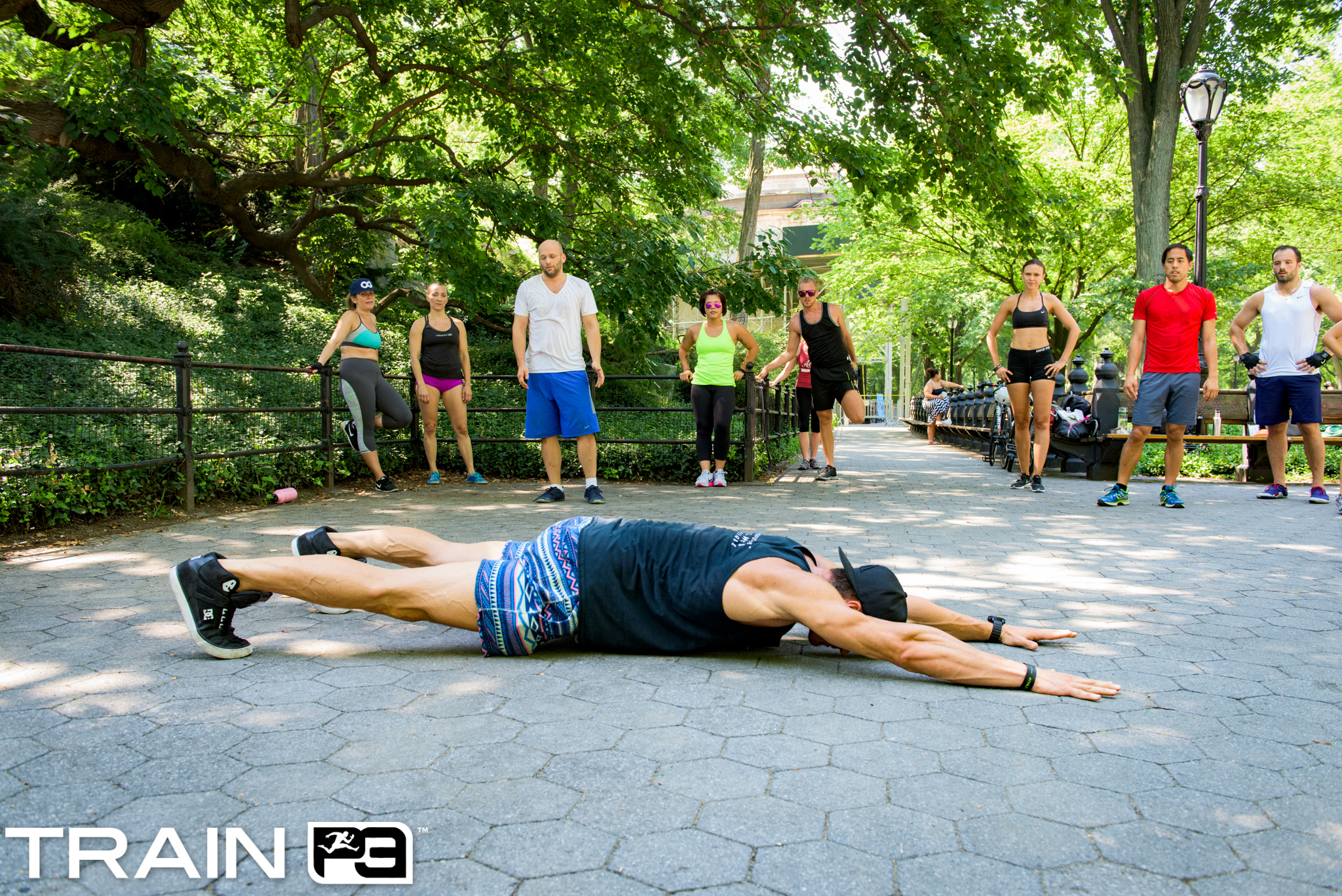 Train P3 Exercise of the Week – Extended Plank to Up Dog